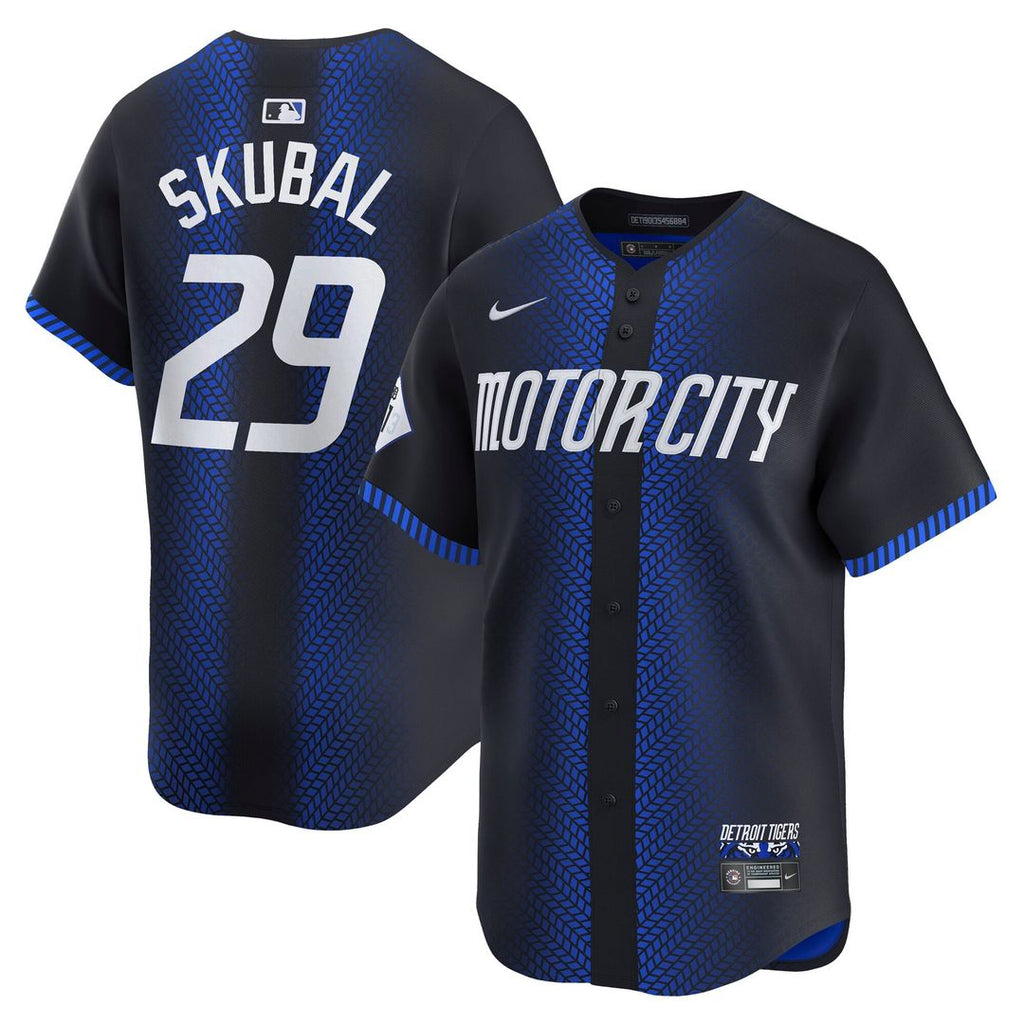 Tarik Skubal Detroit Tigers Nike City Connect Limited Jersey - Navy | MLB Fan Gear