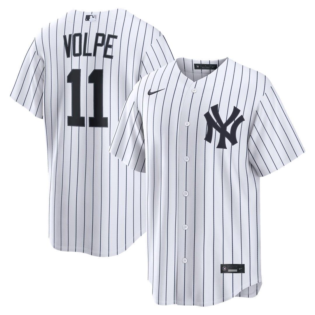 Anthony Volpe New York Yankees Nike Home Replica Jersey - White | MLB Fan Gear