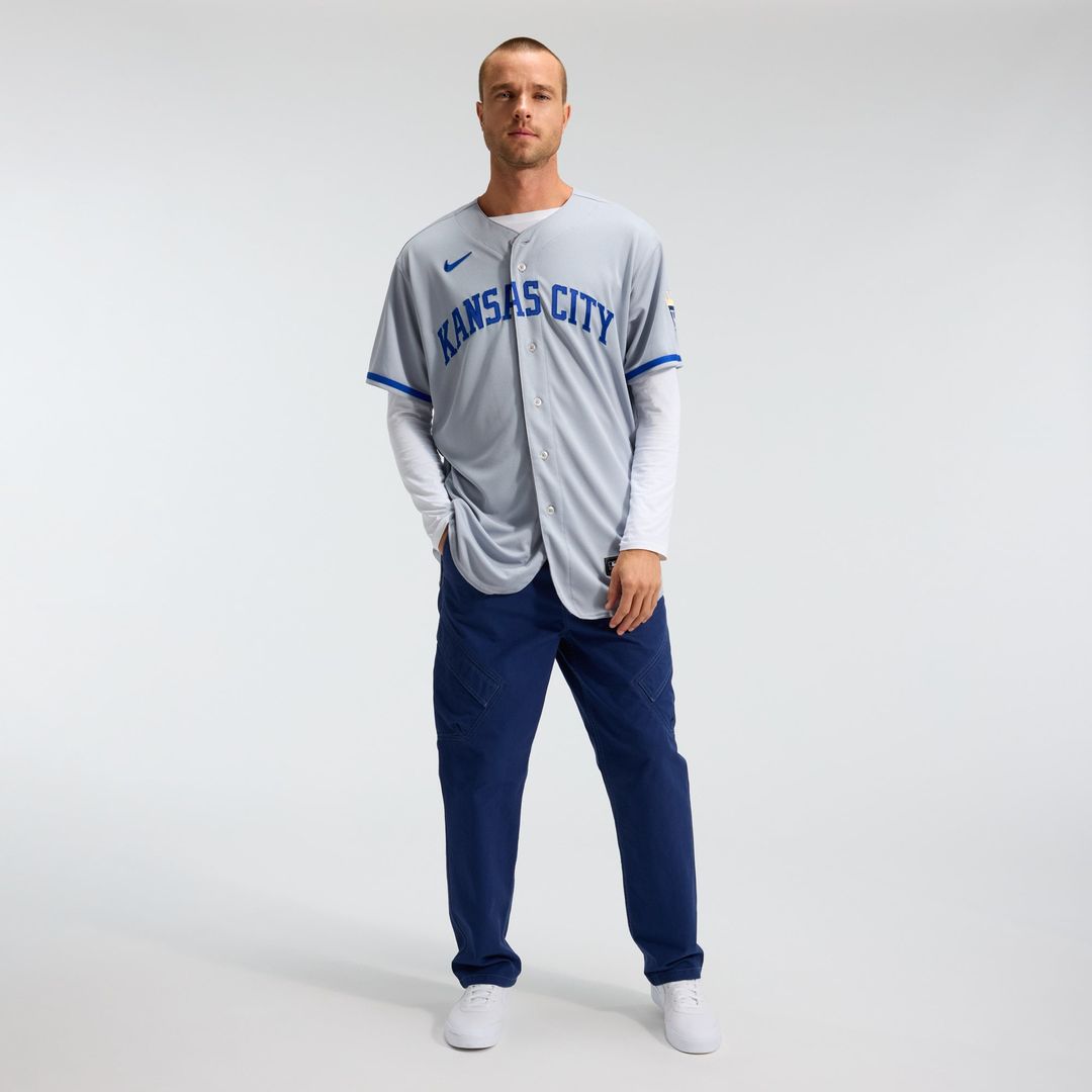 Kansas City Royals Nike 2022 Road Authentic Jersey - Gray | MLB Fan Gear