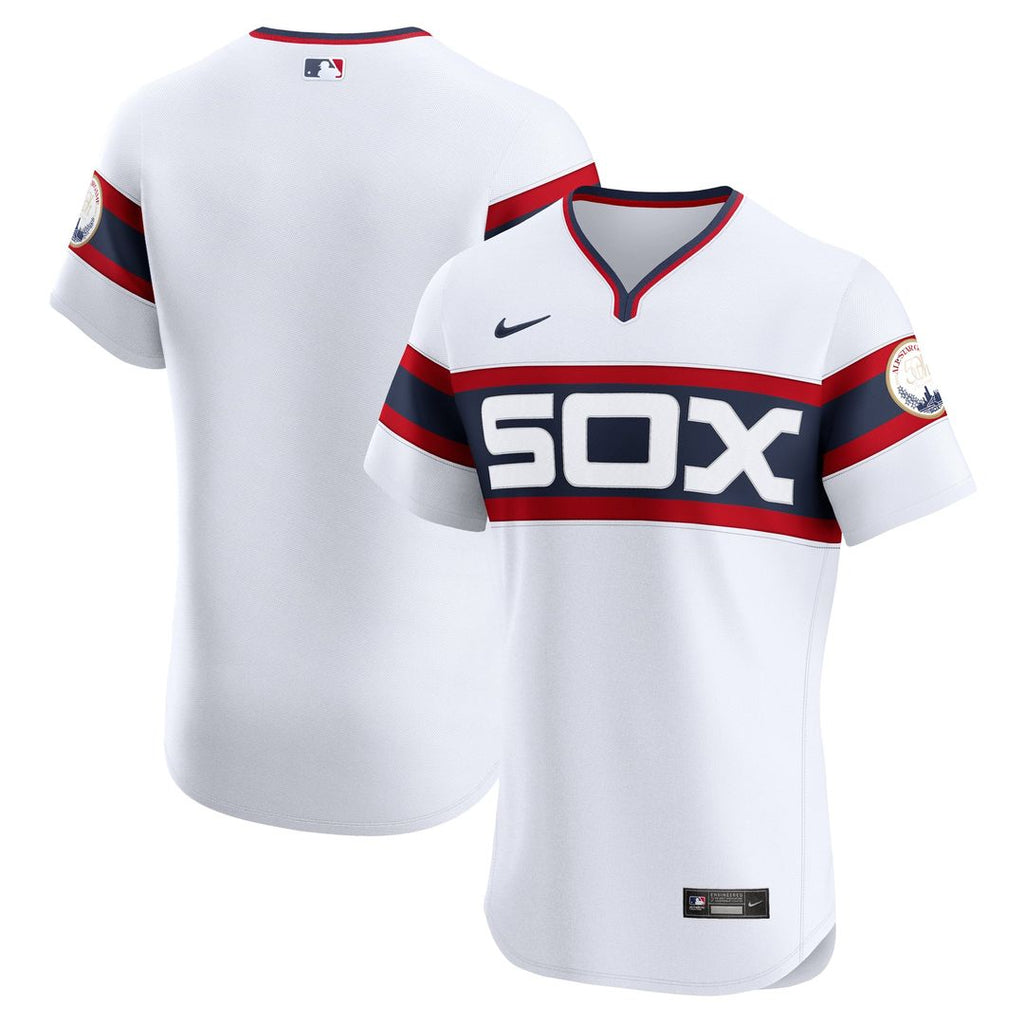 Chicago White Sox Nike Alternate Vapor Premier Elite Patch Jersey - White | MLB Fan Gear