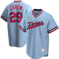 Rod Carew Minnesota Twins Nike Road Cooperstown Collection Player Jersey - Light Blue | MLB Fan Gear