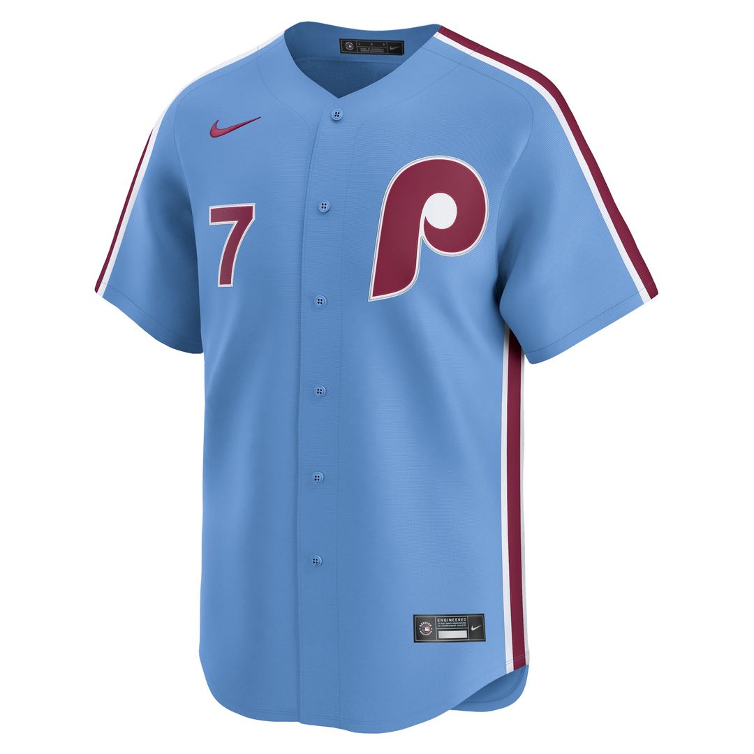 Trea Turner Philadelphia Phillies Nike Home Limited Player Jersey - White | MLB Fan Gear