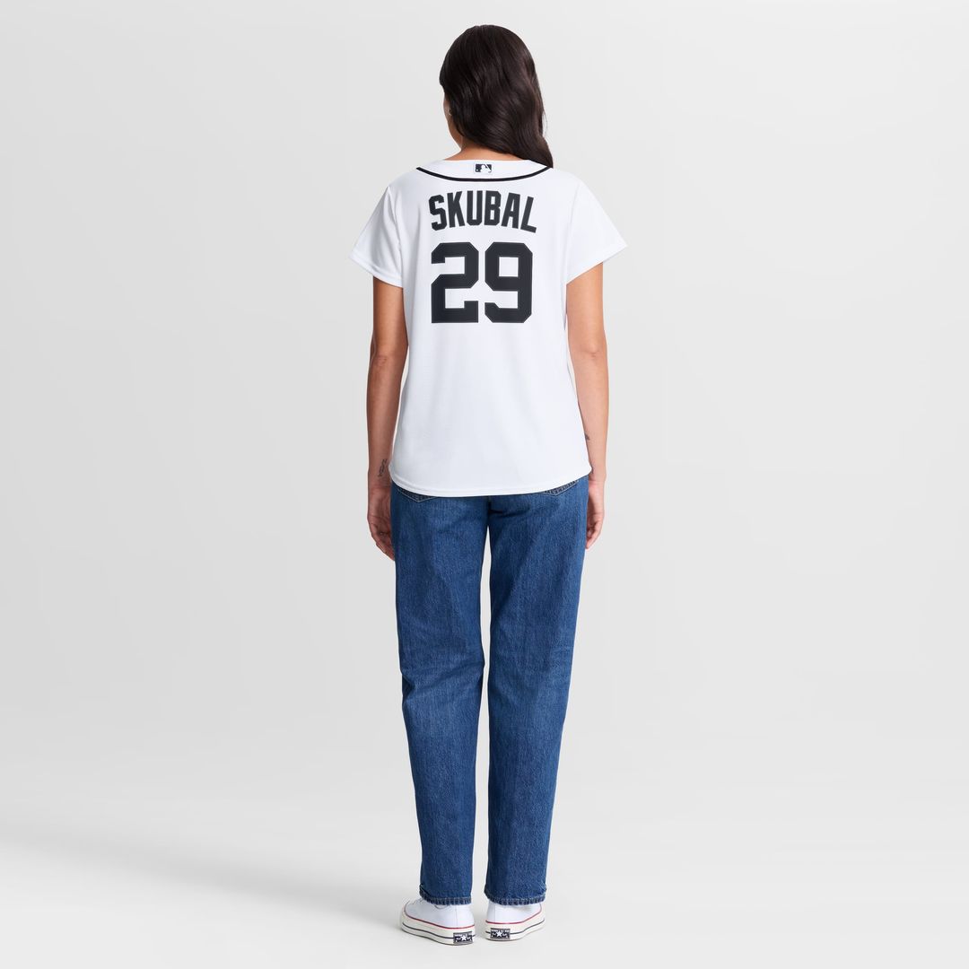 Tarik Skubal Detroit Tigers Nike Women's Home Replica Jersey - White | MLB Fan Gear