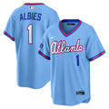 Ozzie Albies Atlanta Braves Nike 2026 City Connect Stadium Jersey - Powder Blue | MLB Fan Gear