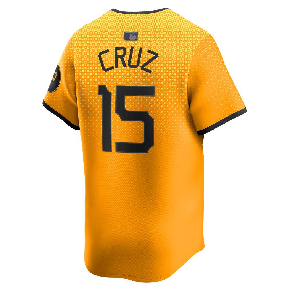 Oneil Cruz Pittsburgh Pirates Nike City Connect Limited Jersey - Gold | MLB Fan Gear