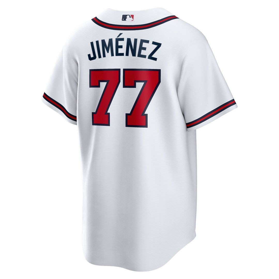 Joe Jiménez Atlanta Braves Nike Home Replica Player Jersey - White | MLB Fan Gear