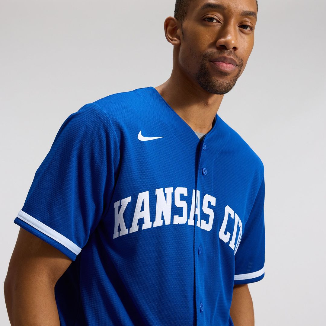 Kansas City Royals Nike Alternate Replica Team Jersey - Royal | MLB Fan Gear