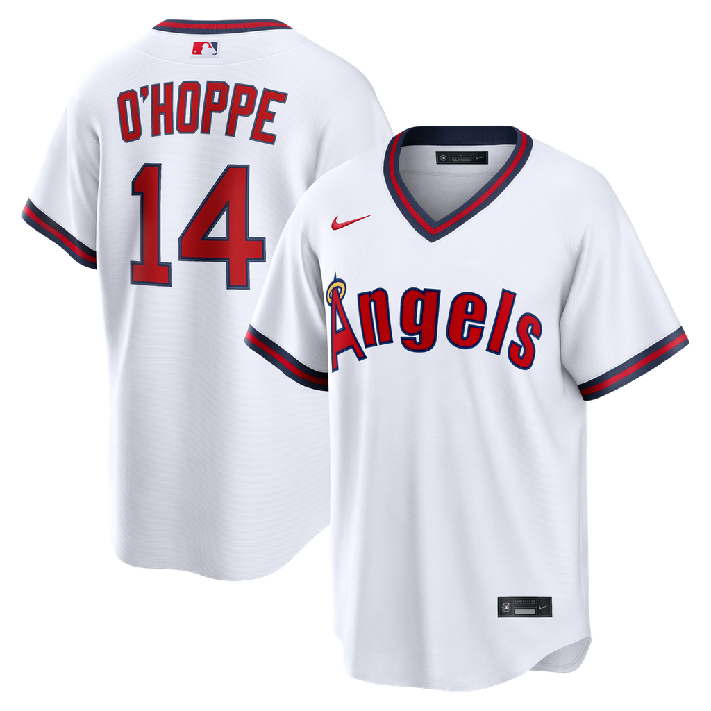 Logan O'Hoppe Los Angeles Angels Nike Alternate Replica Jersey - White | MLB Fan Gear