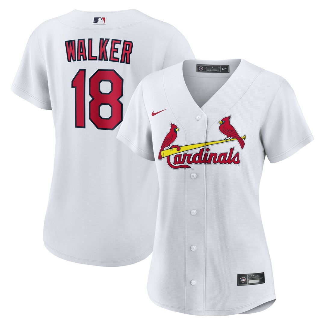 Jordan Walker St. Louis Cardinals Nike Women's Home Replica Jersey - White | MLB Fan Gear