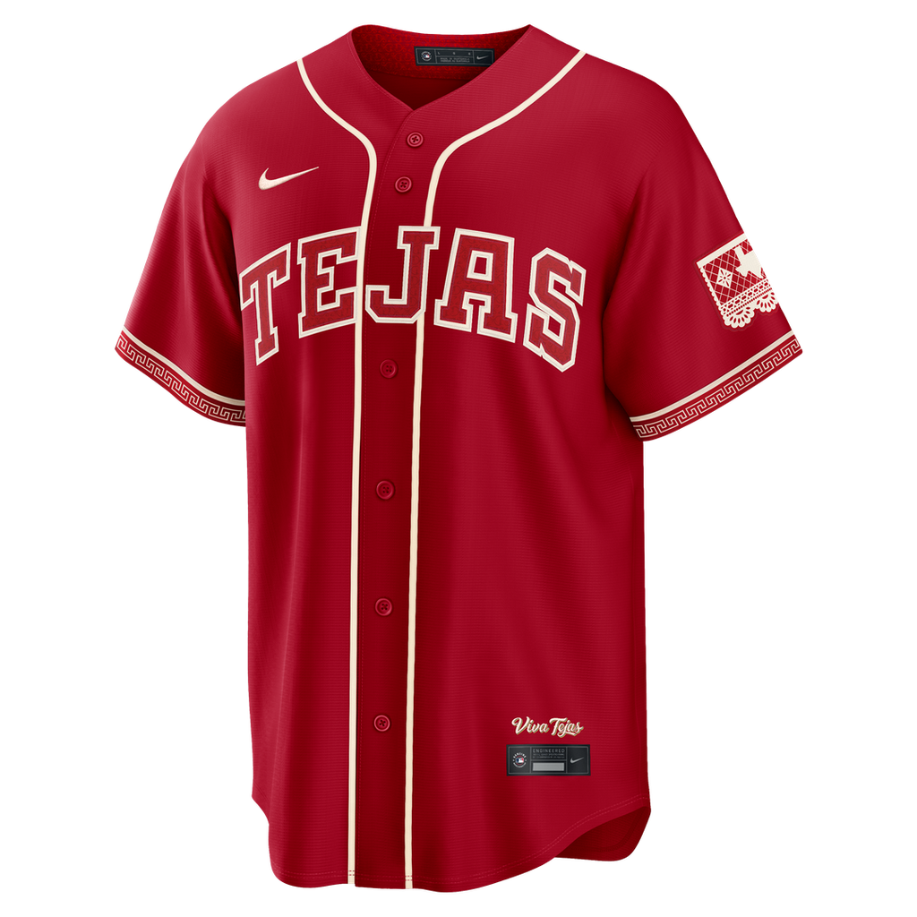 Joc Pederson Texas Rangers Nike 2026 City Connect Stadium Jersey - Red | MLB Fan Gear