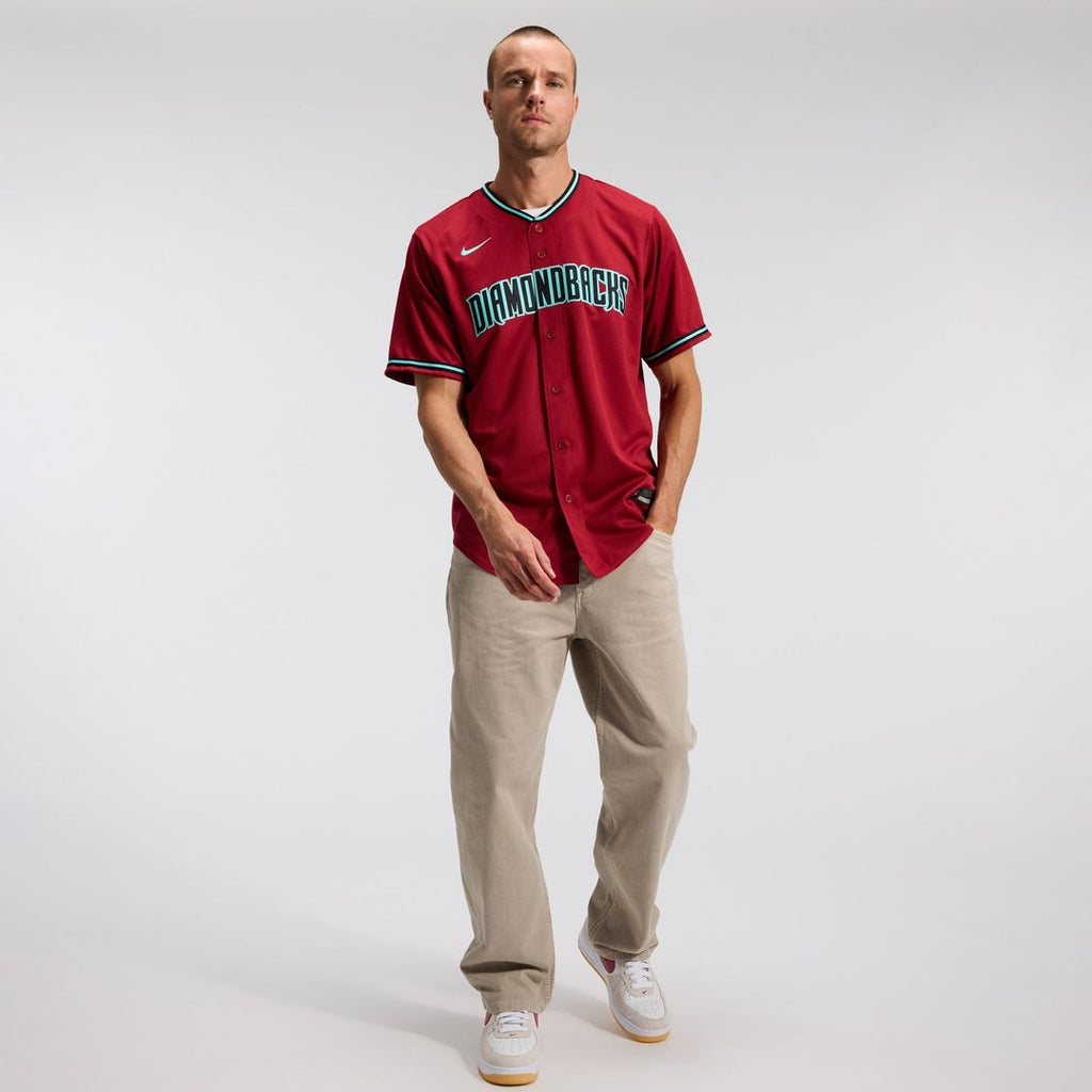 Corbin Carroll Arizona Diamondbacks Nike Alternate 2 Replica Jersey - Crimson | MLB Fan Gear