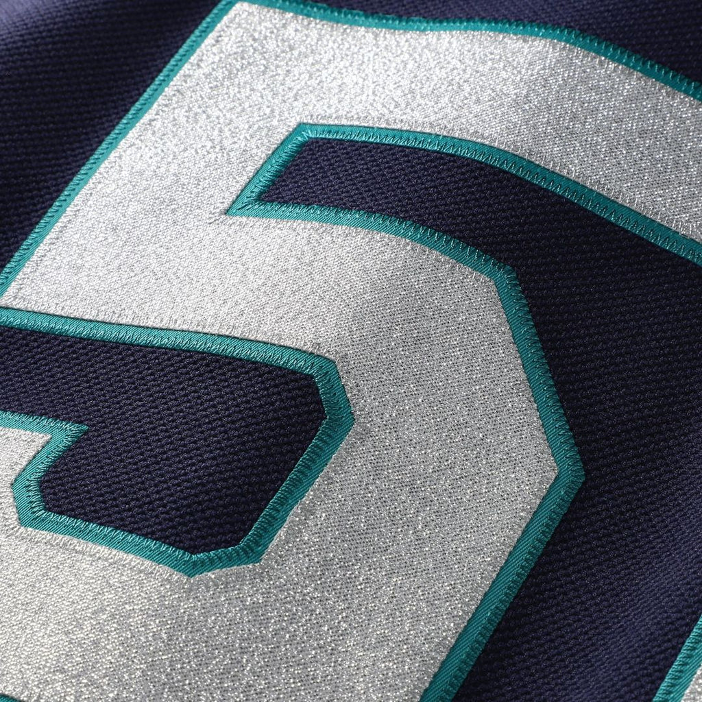 Ichiro Suzuki Seattle Mariners Mitchell & Ness 2006 Cooperstown Mesh Batting Practice Button-Up Jersey - Navy | MLB Fan Gear
