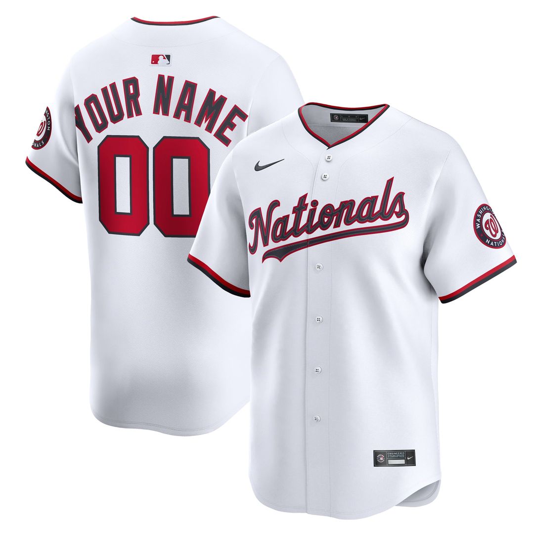 Washington Nationals Nike Alternate Limited Custom Jersey - Navy | MLB Fan Gear