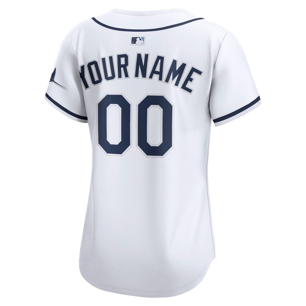 Tampa Bay Rays Nike Women's Home Limited Custom Jersey - White | MLB Fan Gear