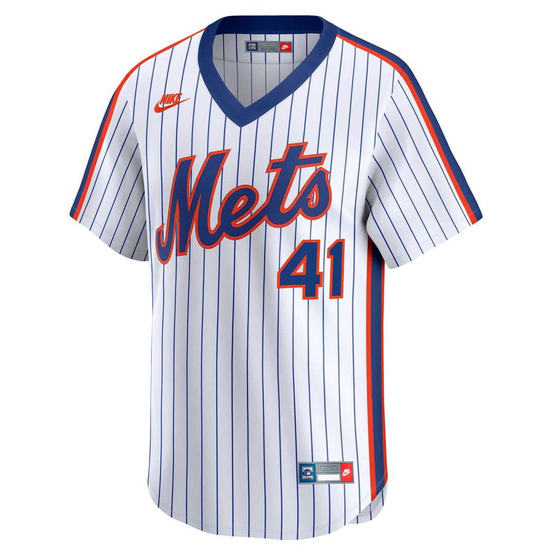 Tom Seaver New York Mets Nike Throwback Cooperstown Limited Jersey - White | MLB Fan Gear