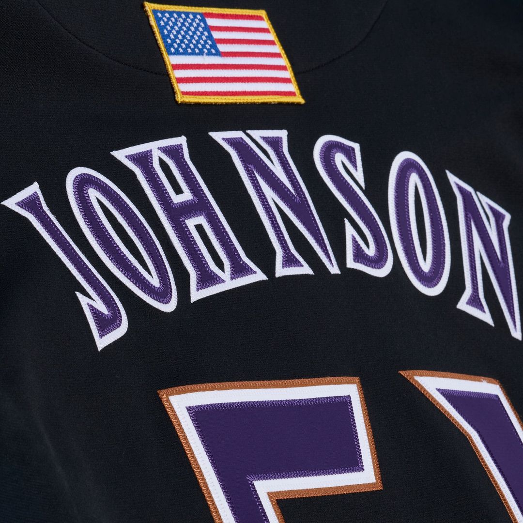 Randy Johnson Arizona Diamondbacks Mitchell & Ness 2001 Authentic Jersey - Black | MLB Fan Gear