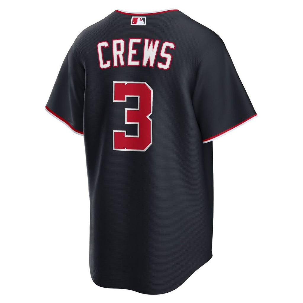 Dylan Crews Washington Nationals Nike Alternate Replica Jersey - Navy | MLB Fan Gear