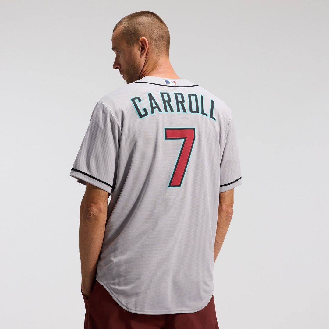 Corbin Carroll Arizona Diamondbacks Nike Alternate Replica Jersey - Black | MLB Fan Gear