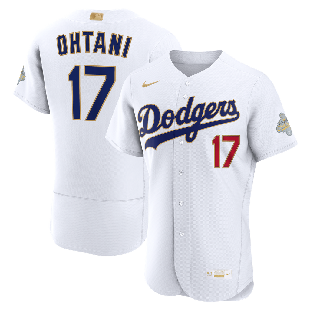 Shohei Ohtani Los Angeles Dodgers Nike 2026 Gold Collection Authentic Jersey - White | MLB Fan Gear