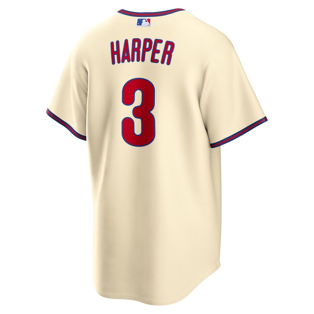 Bryce Harper Philadelphia Phillies Nike Home Replica Jersey - White | MLB Fan Gear
