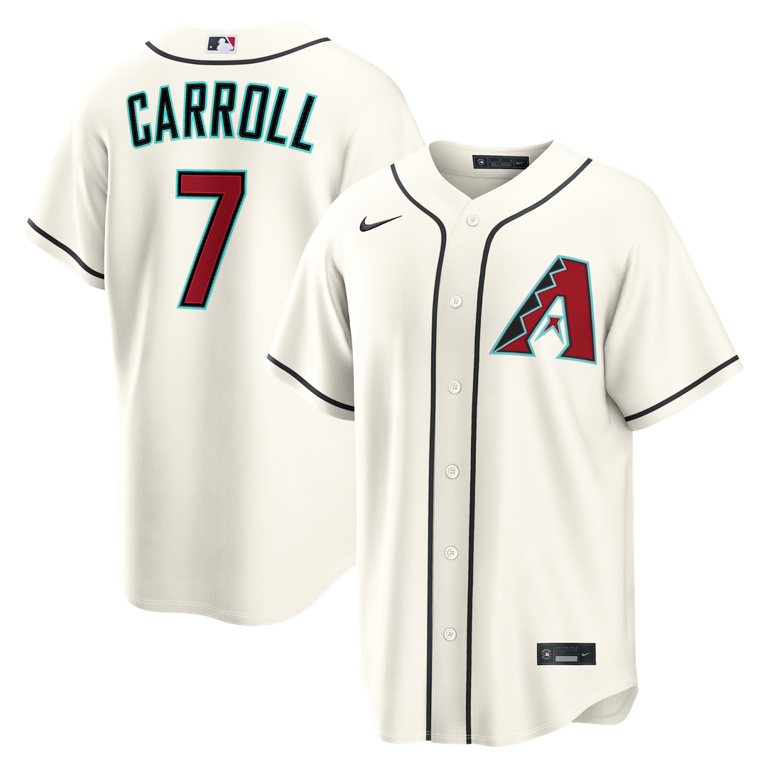 Corbin Carroll Arizona Diamondbacks Nike Home Replica Jersey - Cream | MLB Fan Gear
