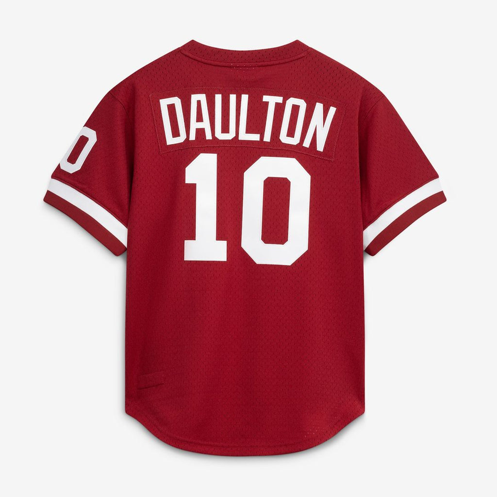 Darren Daulton Philadelphia Phillies Mitchell & Ness Authentic Batting Practice Jersey - Scarlet | MLB Fan Gear