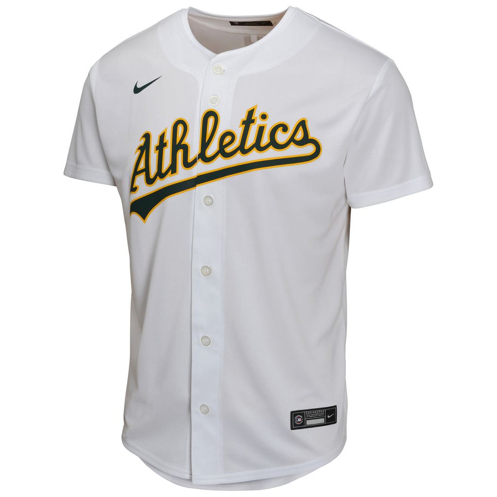 Zack Gelof Athletics Nike Youth Home Game Player Jersey - Gray | MLB Fan Gear