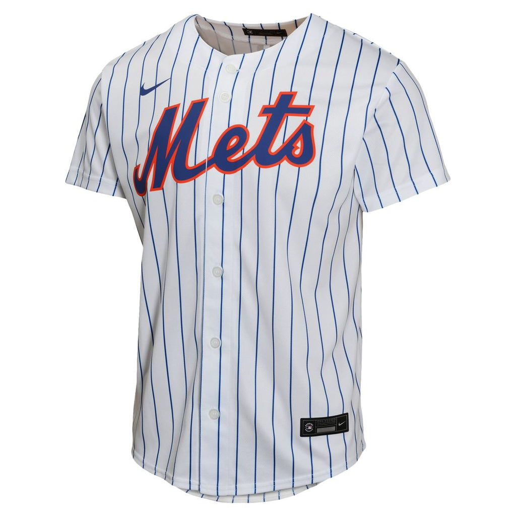 Francisco Lindor New York Mets Nike Youth Home Game Player Jersey - White | MLB Fan Gear