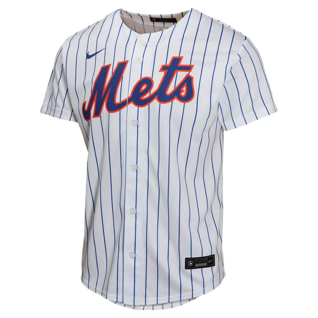 Francisco Lindor New York Mets Nike Youth Home Game Player Jersey - White | MLB Fan Gear