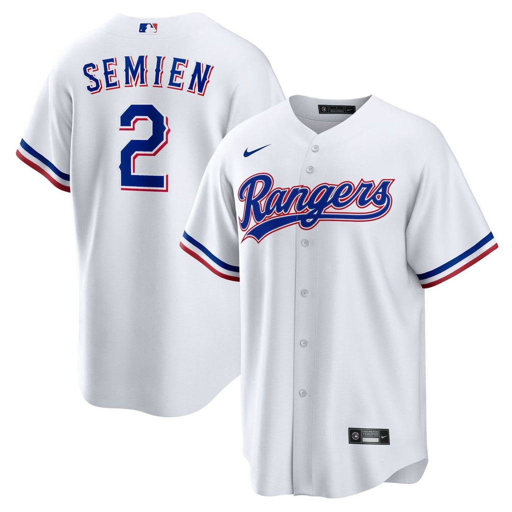 Marcus Semien Texas Rangers Nike Home Replica Player Jersey - White | MLB Fan Gear